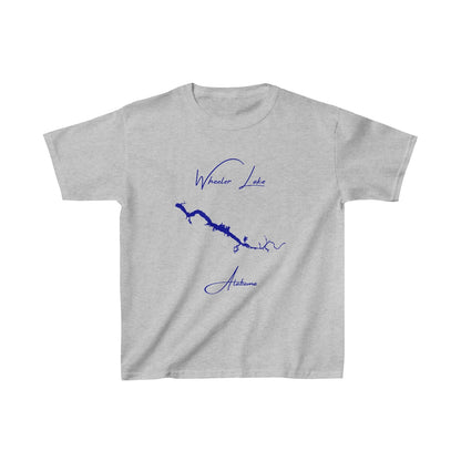 Alabama  Wheeler  Lake  Youth  T-shirt  front  position  view  from  front  sport  grey.webp