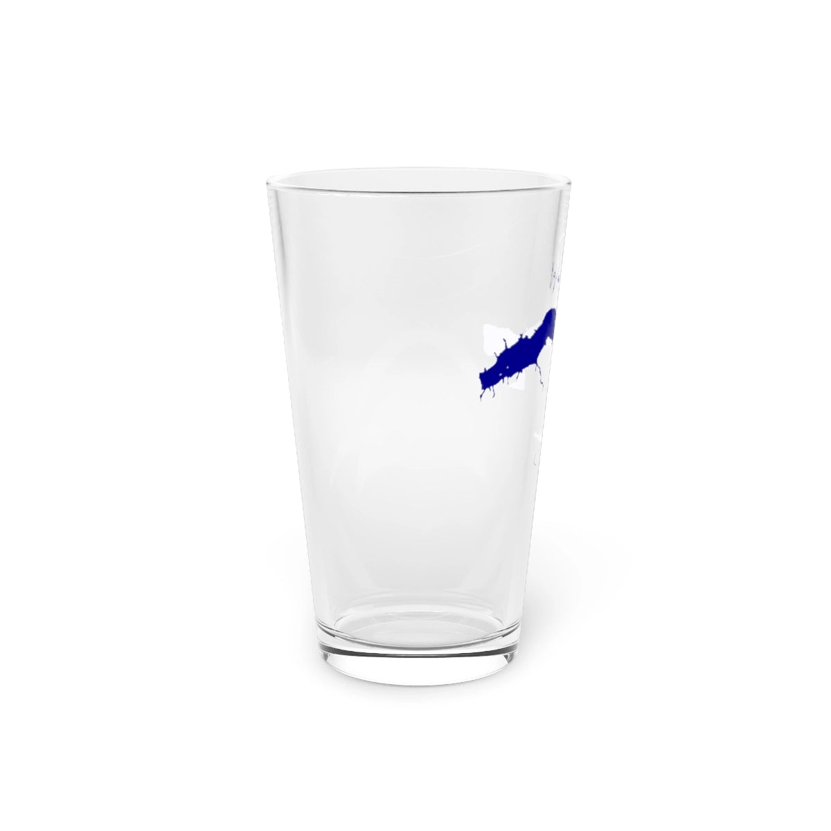 Alabama  Wilson  Lake  16oz  Pint  Glass  front  position  view  from  left  16oz.webp