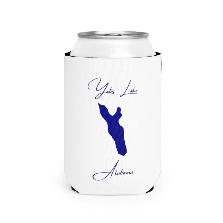 Alabama  Yates  Lake  Can  Koozie  front  position  view  from  front-2  white.webp