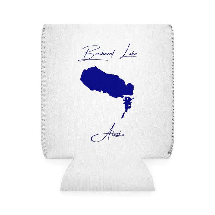 Alaska  Becharof  Lake  Can  Koozie  front  position  view  from  front-1  white.webp