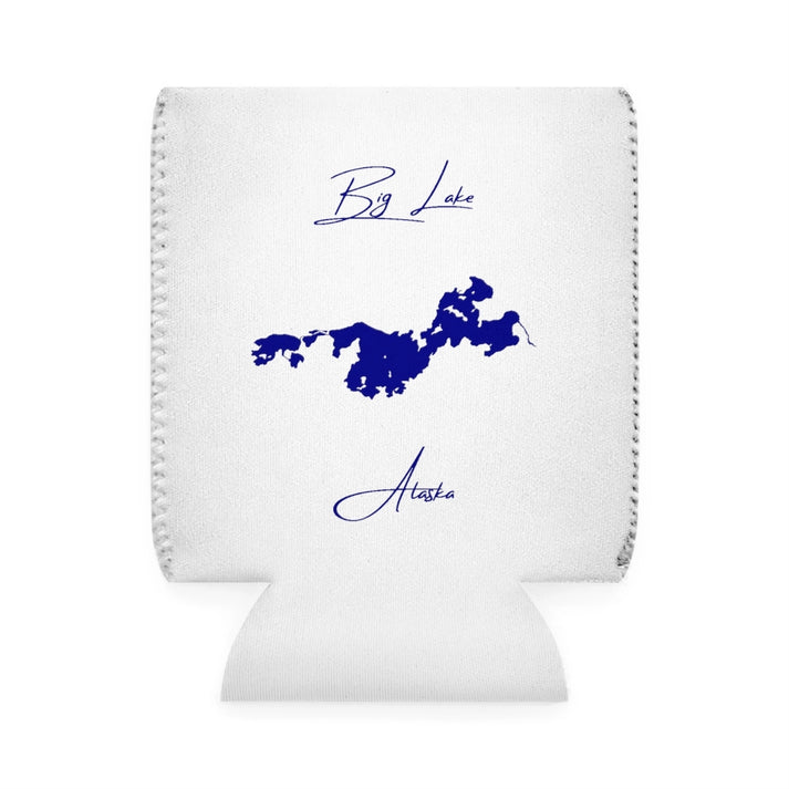 Alaska  Big  Lake  Can  Koozie  front  position  view  from  front-1  white.webp
