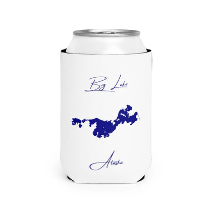 Alaska  Big  Lake  Can  Koozie  front  position  view  from  front-2  white.webp