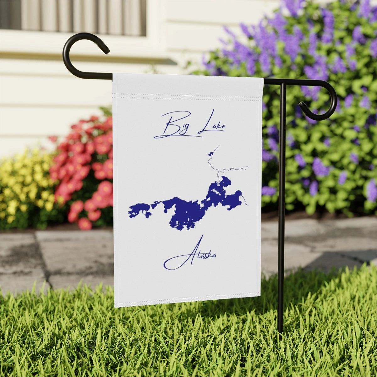 Alaska  Big  Lake  Garden  Banner  other  position  view  from  context-2  12''  x  18''.webp