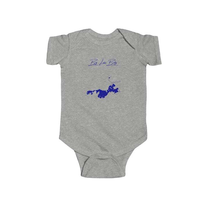 Alaska  Big  Lake  Onesie  front  position  view  from  front  heather.webp