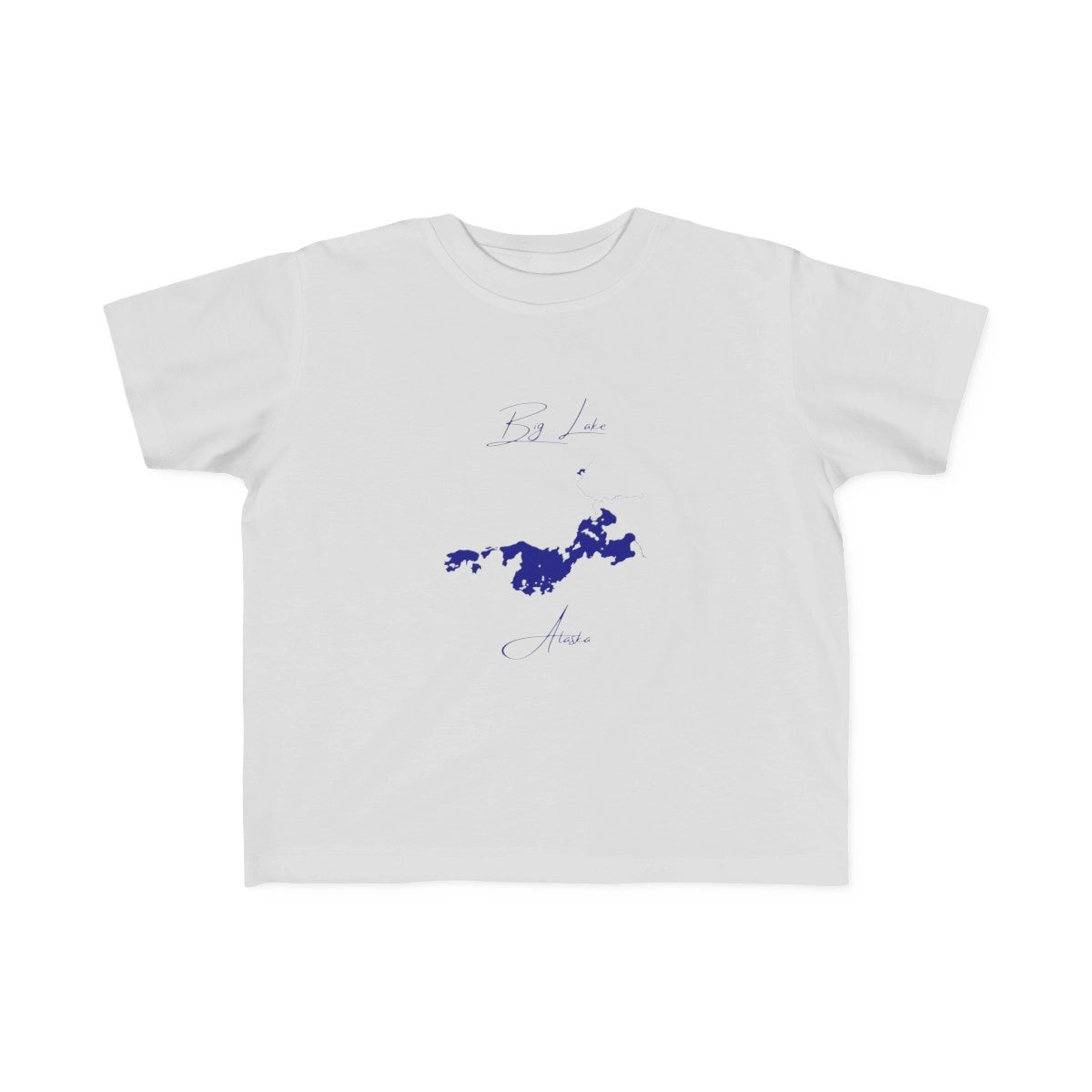Alaska  Big  Lake  Toddler  T-shirt  front  position  view  from  front  silver.webp