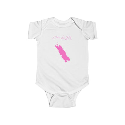 Alaska  Chilkoot  Lake  Onesie  front  position  view  from  front  white.webp