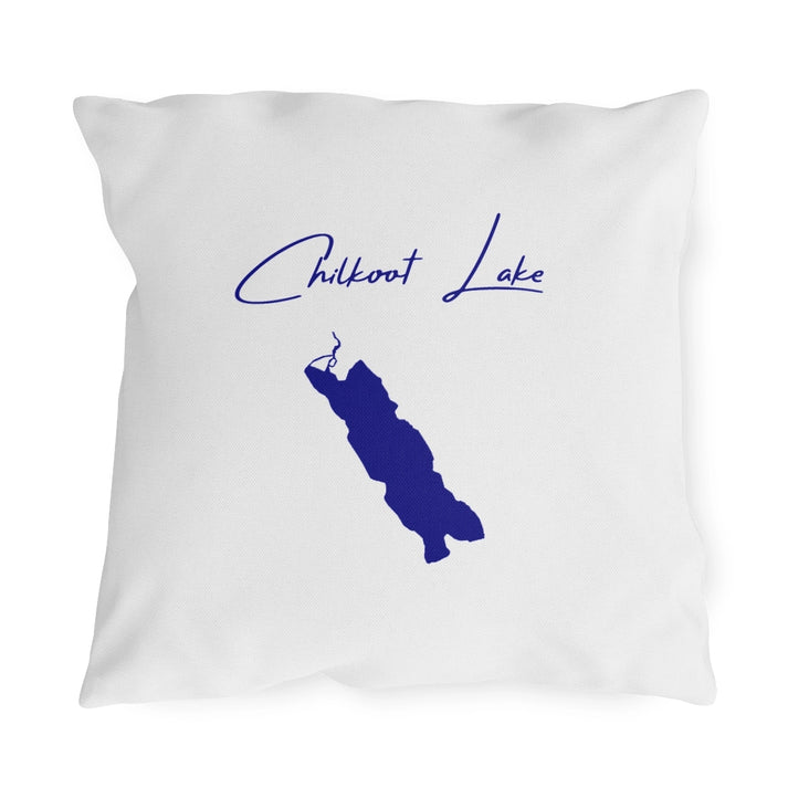 Alaska  Chilkoot  Lake  Outdoor  Pillow  front  position  view  from  front  18  x  18.webp