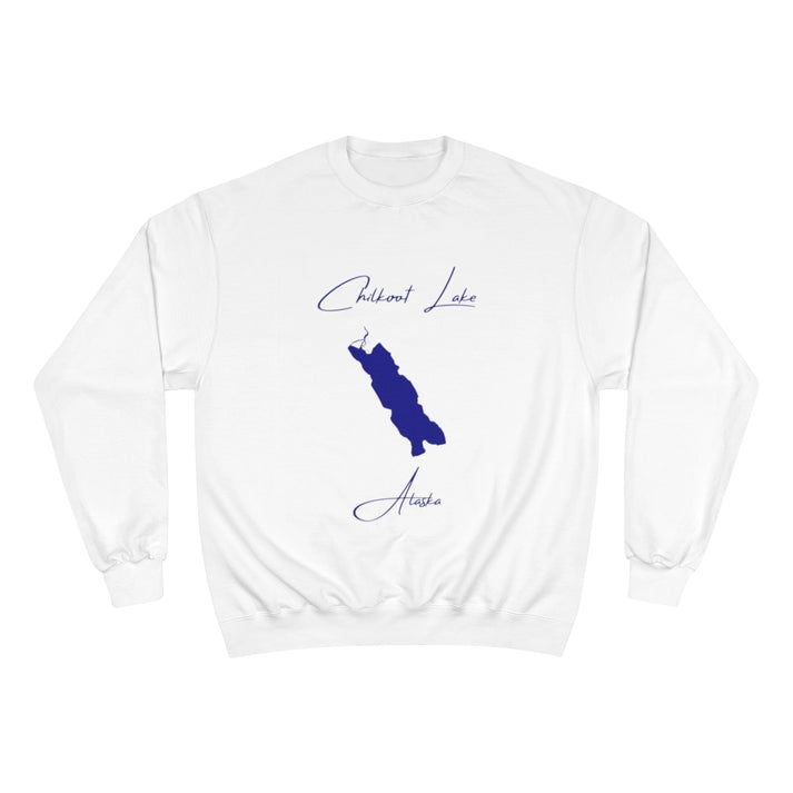 Alaska  Chilkoot  Lake  Sweatshirt  front  position  view  from  front  white.webp