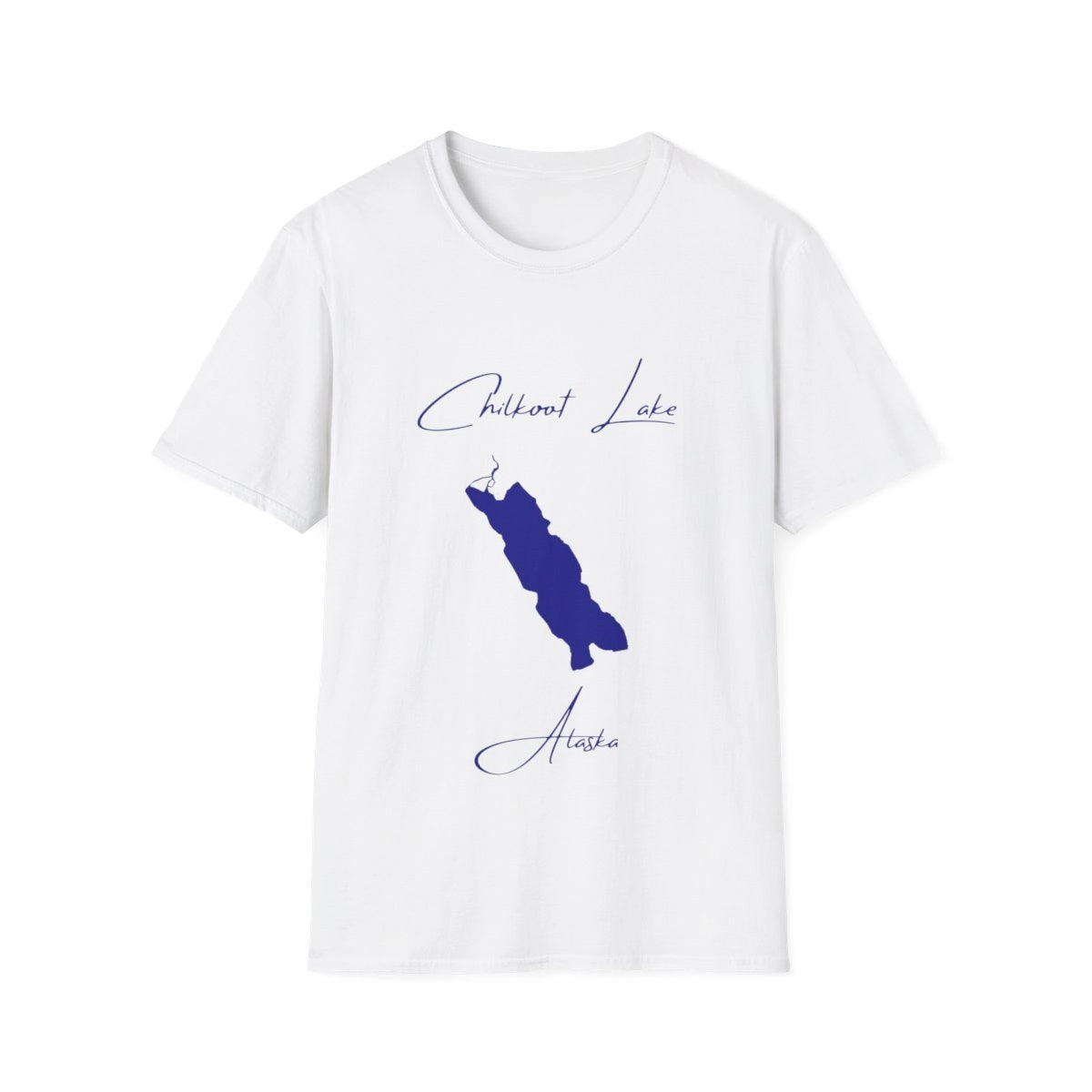 Alaska  Chilkoot  Lake  T-shirt  front  position  view  from  front  white.webp