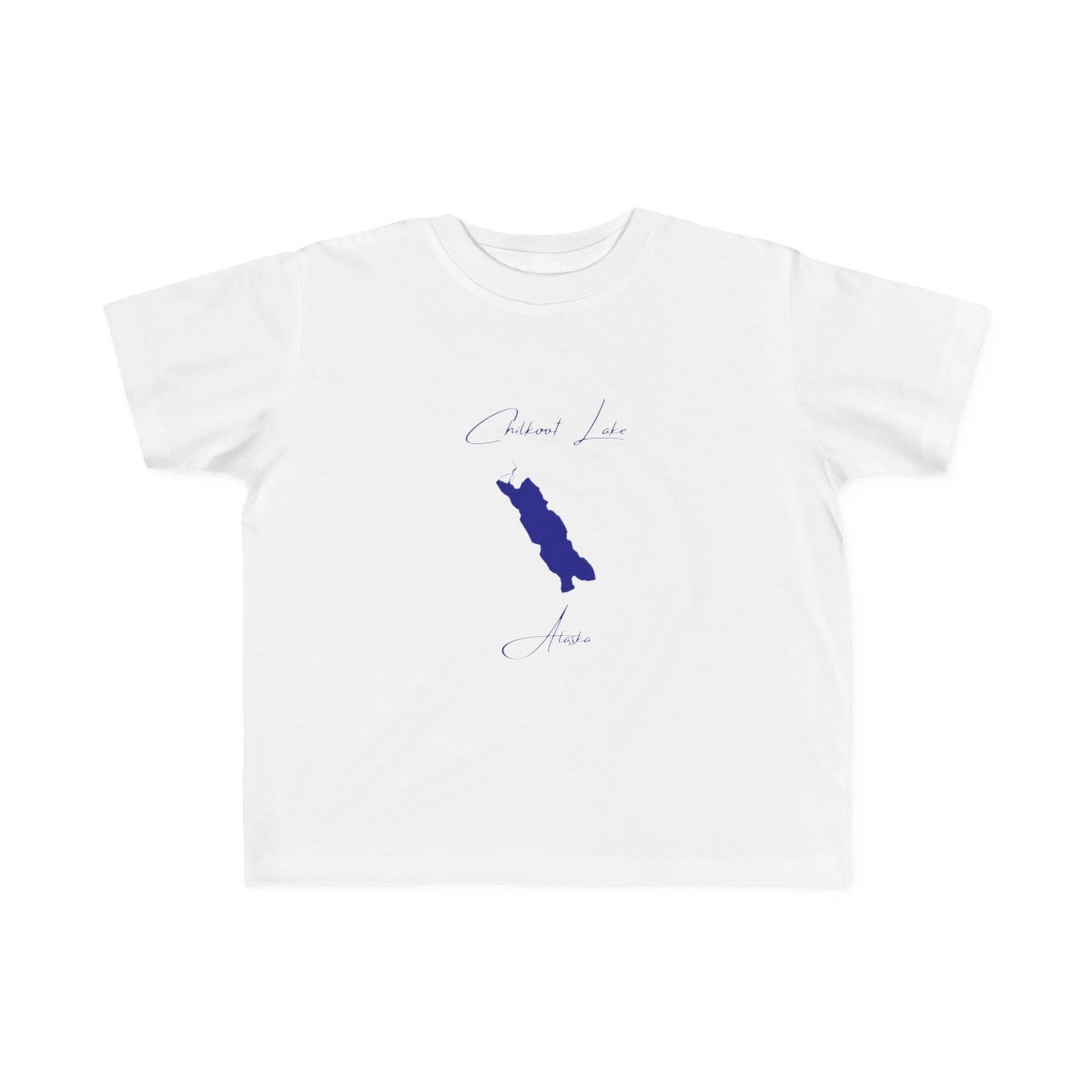 Alaska  Chilkoot  Lake  Toddler  T-shirt  front  position  view  from  front  white.webp