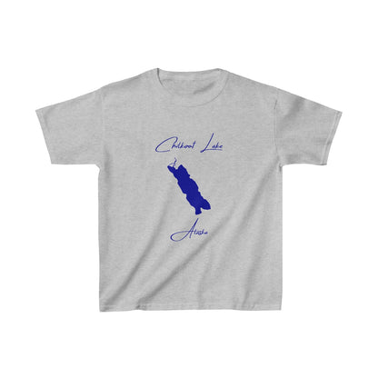 Alaska  Chilkoot  Lake  Youth  T-shirt  front  position  view  from  front  sport  grey.webp