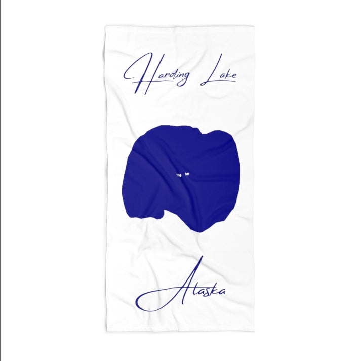 Alaska  Harding  Lake  Beach  Towel  front  position  view  from  front  36  x  72.webp