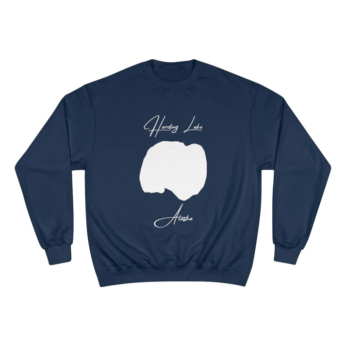 Alaska  Harding  Lake  Sweatshirt  front  position  view  from  front  navy.webp