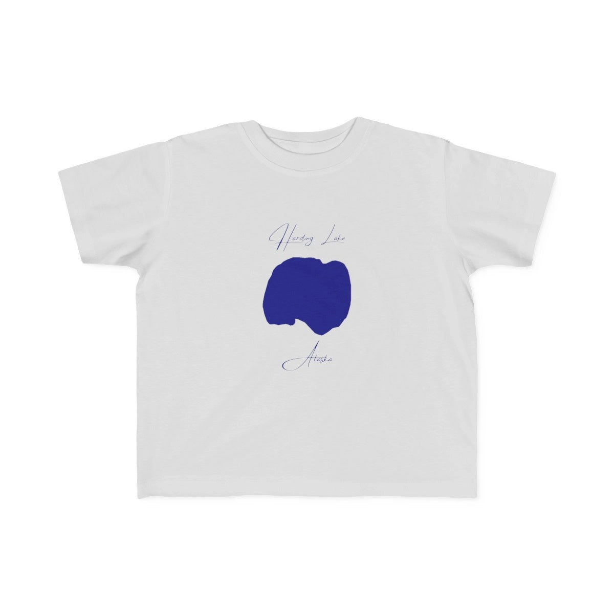 Alaska  Harding  Lake  Toddler  T-shirt  front  position  view  from  front  silver.webp