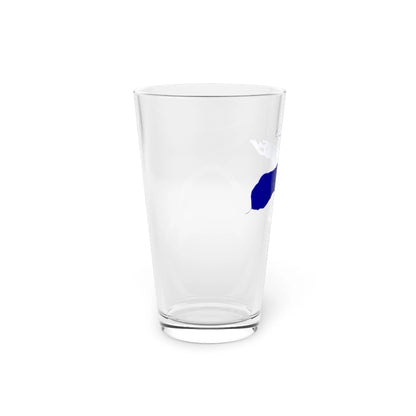 Alaska  Iliamna  Lake  16oz  Pint  Glass  front  position  view  from  left  16oz.webp