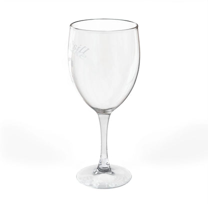 Alaska  Iliamna  Lake  Engraved  Wine  Glass  other  position  view  from  left  10.5oz.webp