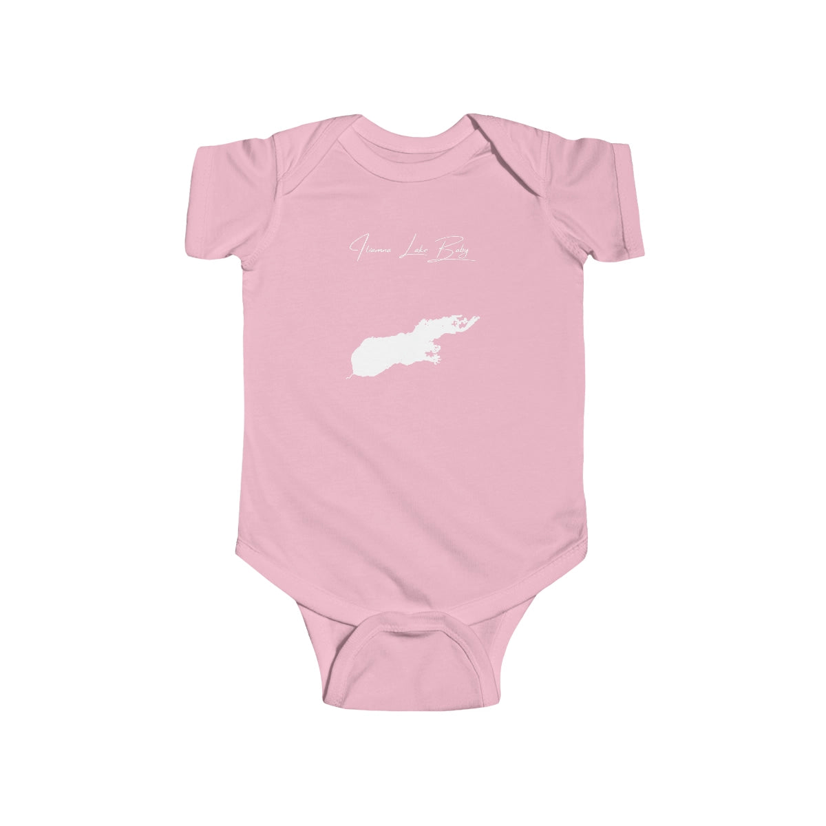 Alaska  Iliamna  Lake  Onesie  front  position  view  from  front  pink.webp