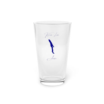 Alaska  Karluk  Lake  16oz  Pint  Glass  front  position  view  from  front  16oz.webp