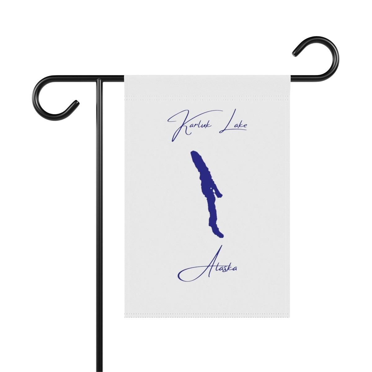 Alaska  Karluk  Lake  Garden  Banner  other  position  view  from  front  12''  x  18''.webp