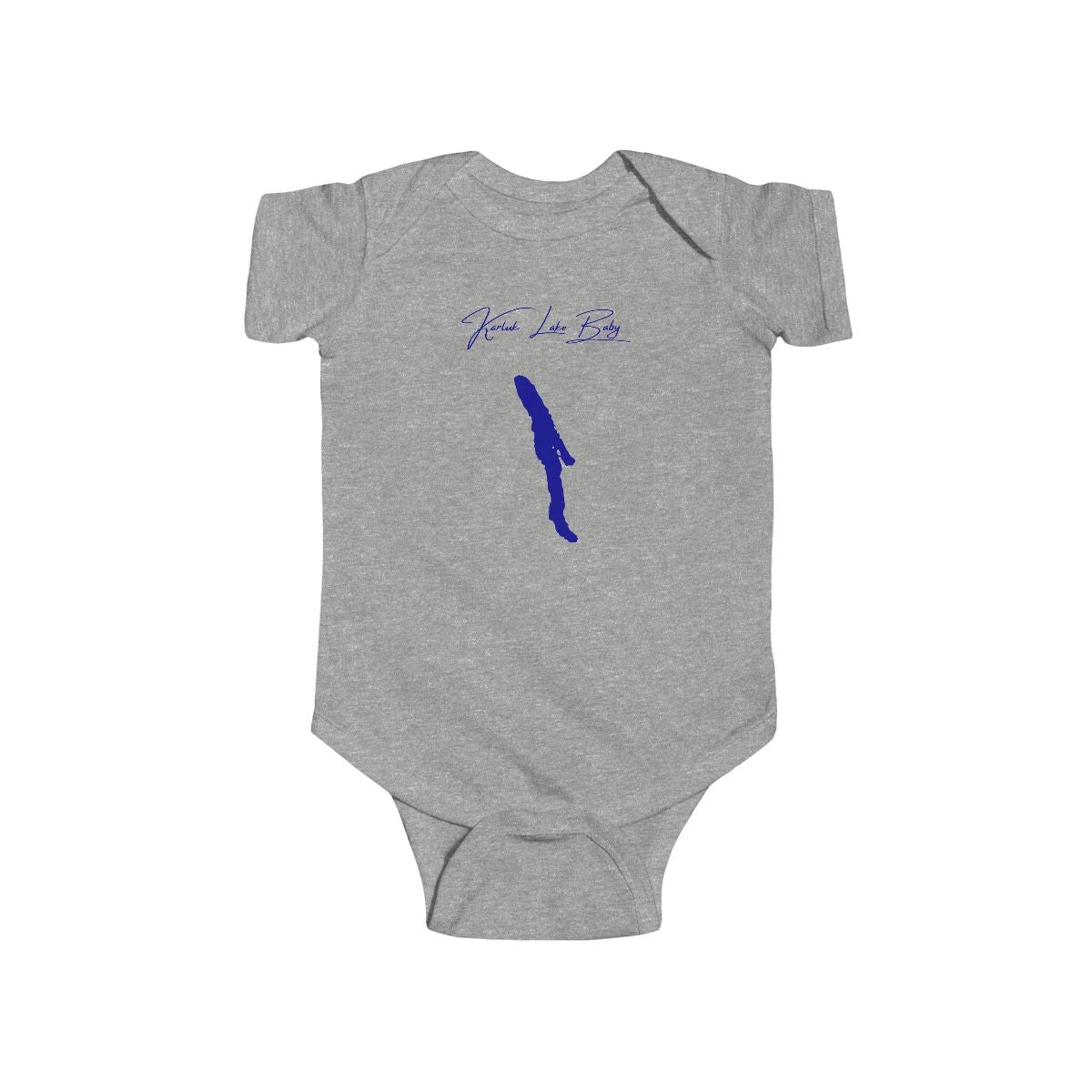 Alaska  Karluk  Lake  Onesie  front  position  view  from  front  heather.webp