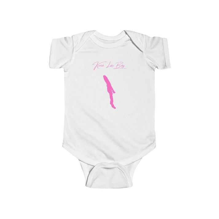 Alaska  Karluk  Lake  Onesie  front  position  view  from  front  white.webp