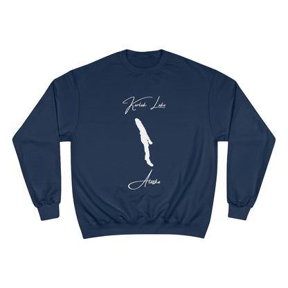 Alaska  Karluk  Lake  Sweatshirt  front  position  view  from  front  navy.webp