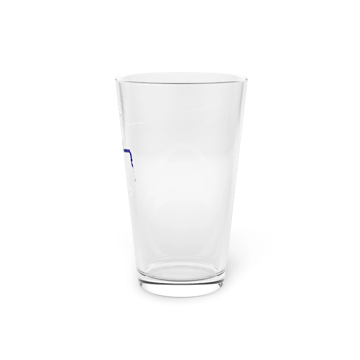 Alaska  Kenai  Lake  16oz  Pint  Glass  front  position  view  from  right  16oz.webp