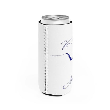Alaska  Kenai  Lake  Slim  Can  Koozie  all  position  view  from  right  white.webp