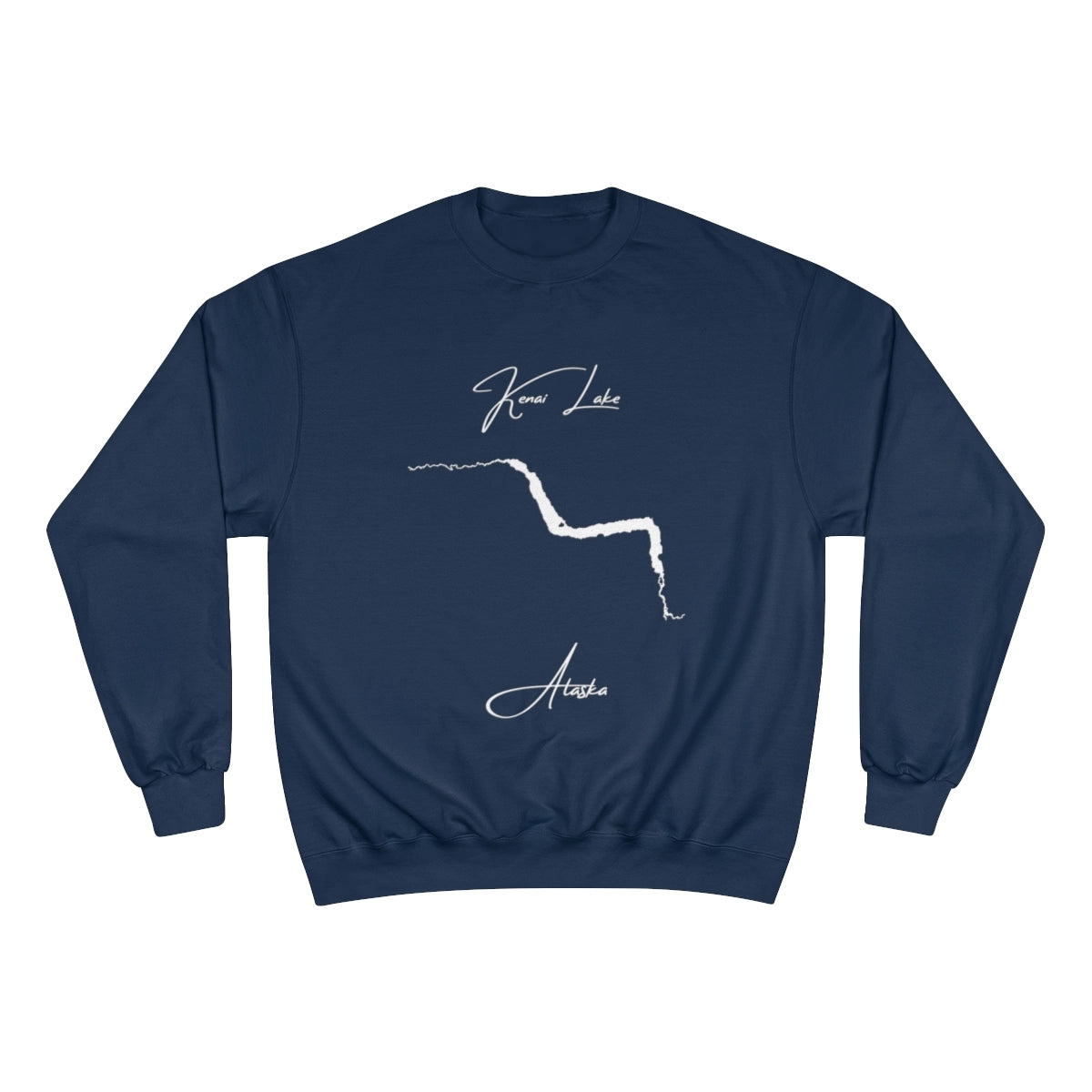 Alaska  Kenai  Lake  Sweatshirt  front  position  view  from  front  navy.webp
