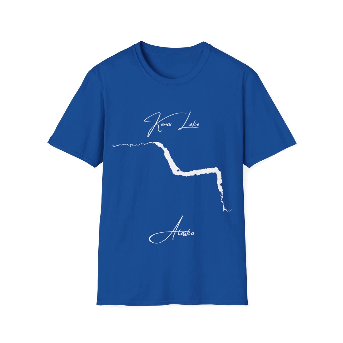 Alaska  Kenai  Lake  T-shirt  front  position  view  from  front  royal.webp