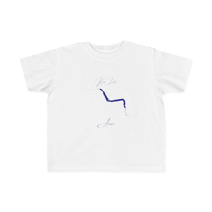 Alaska  Kenai  Lake  Toddler  T-shirt  front  position  view  from  front  white.webp