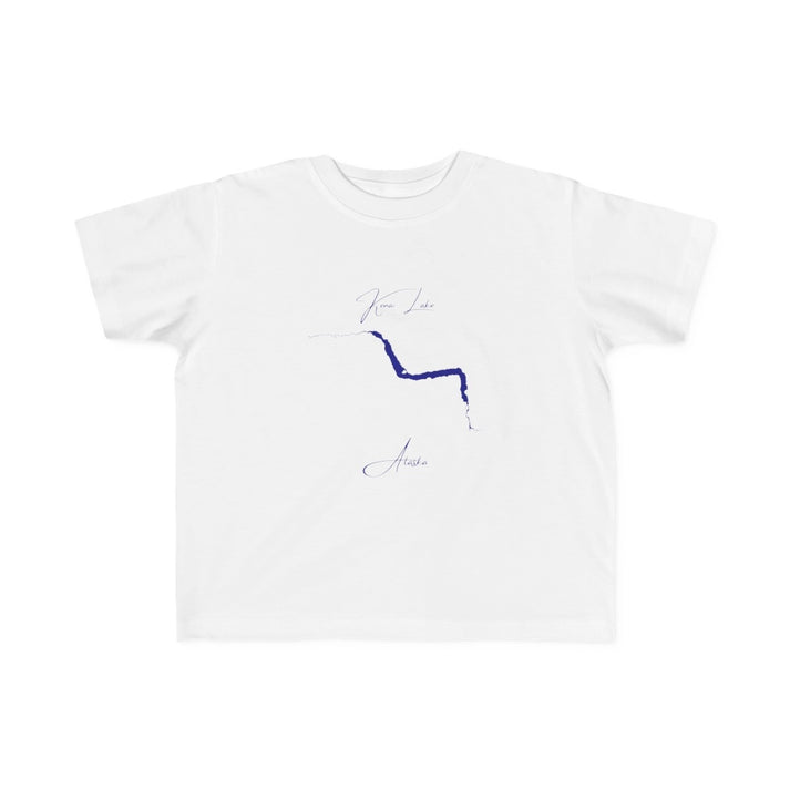 Alaska  Kenai  Lake  Toddler  T-shirt  front  position  view  from  front  white.webp