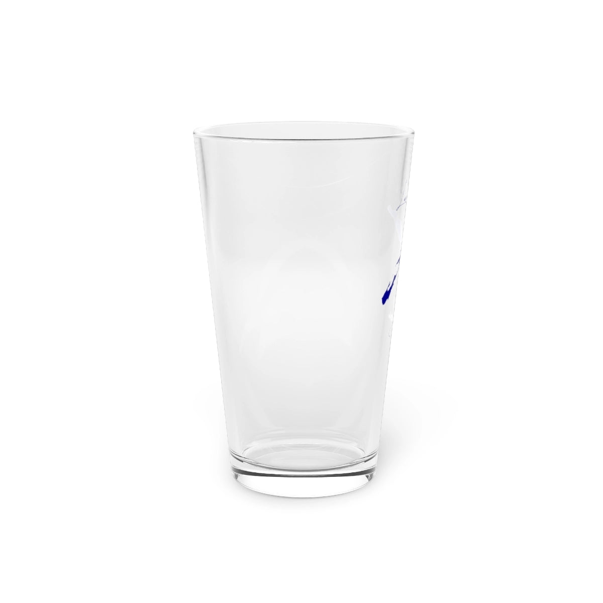 Alaska  Lake  Clark  16oz  Pint  Glass  front  position  view  from  left  16oz.webp