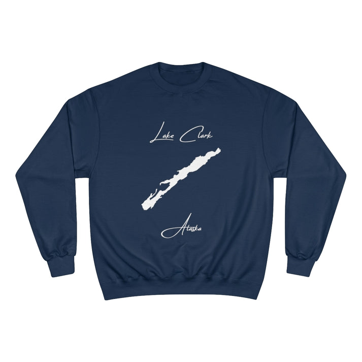 Alaska  Lake  Clark  Sweatshirt  front  position  view  from  front  navy.webp