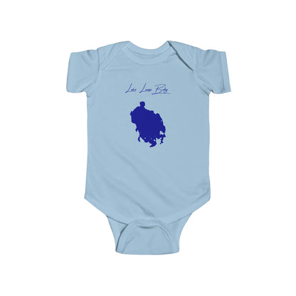 Alaska  Lake  Louise  Onesie  front  position  view  from  front  light  blue.webp