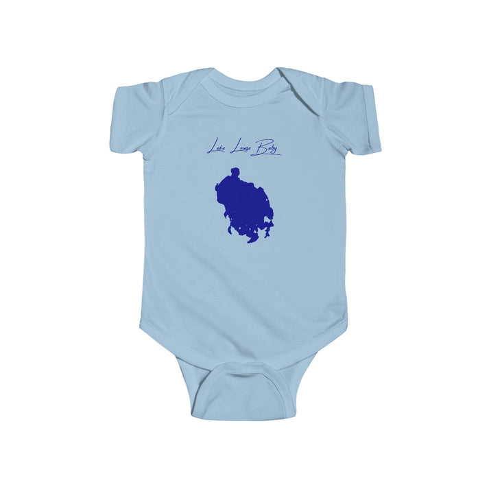 Alaska  Lake  Louise  Onesie  front  position  view  from  front  light  blue.webp