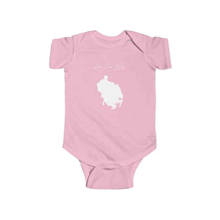 Alaska  Lake  Louise  Onesie  front  position  view  from  front  pink.webp