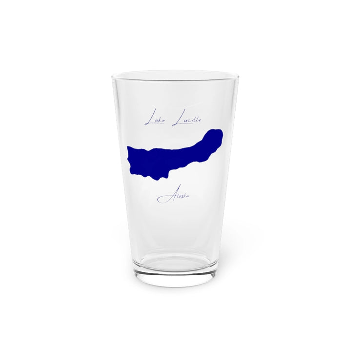 Alaska  Lake  Lucille  16oz  Pint  Glass  front  position  view  from  front  16oz.webp