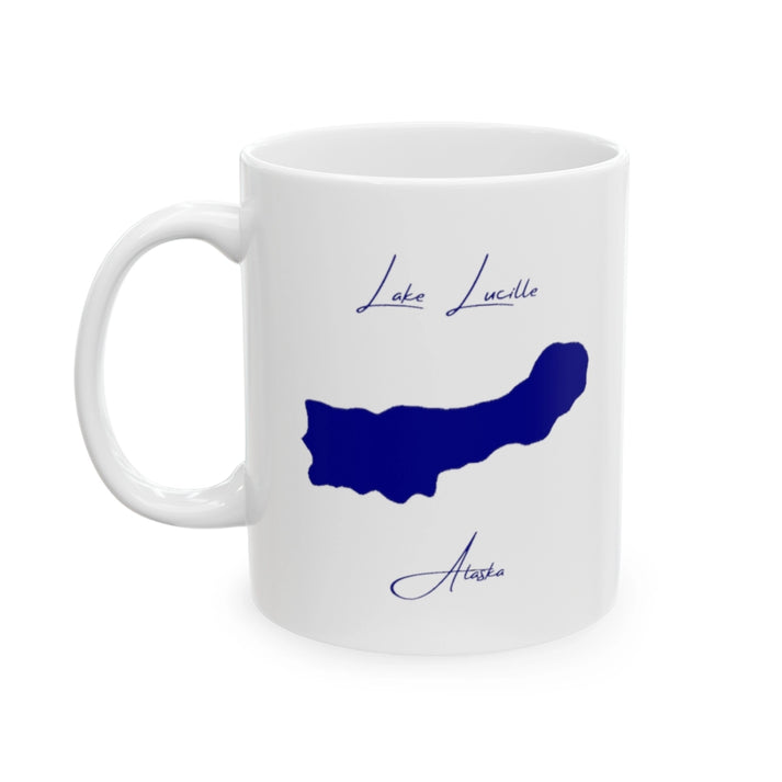Alaska  Lake  Lucille  Ceramic  Mug  other  position  view  from  left  11oz.webp