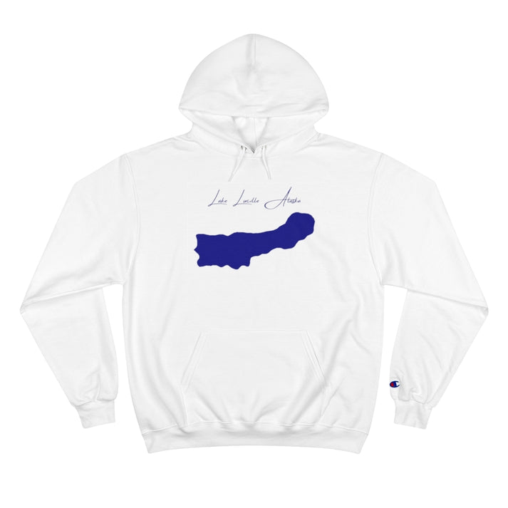 Alaska  Lake  Lucille  Hoodie  front  position  view  from  front  white.webp