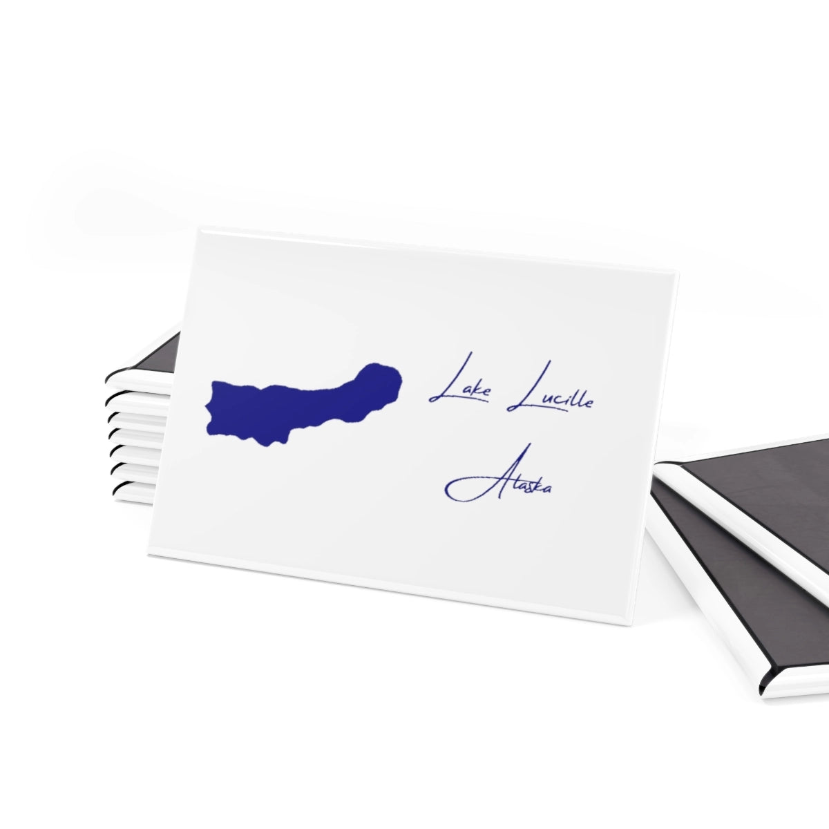 Alaska  Lake  Lucille  Magnet  front  position  view  from  set  2  x  3.webp