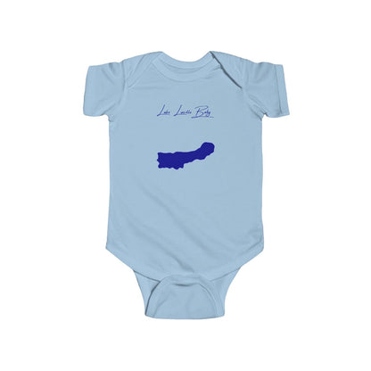 Alaska  Lake  Lucille  Onesie  front  position  view  from  front  light  blue.webp