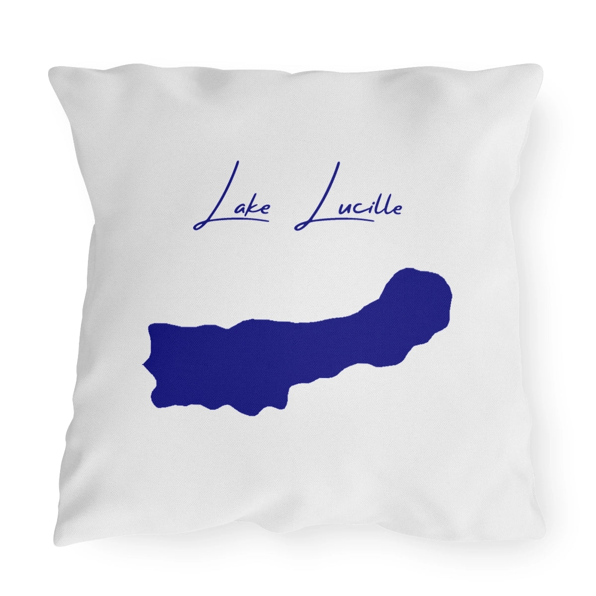 Alaska  Lake  Lucille  Outdoor  Pillow  front  position  view  from  front  20  x  20.webp