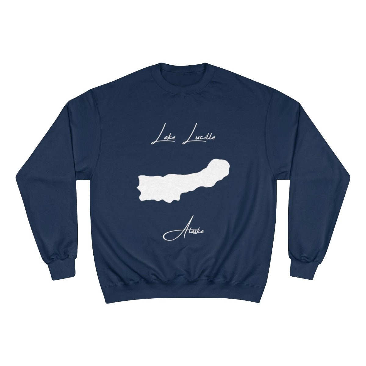 Alaska  Lake  Lucille  Sweatshirt  front  position  view  from  front  navy.webp