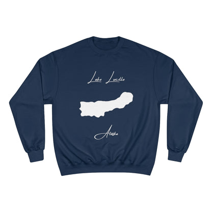 Alaska  Lake  Lucille  Sweatshirt  front  position  view  from  front  navy.webp