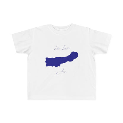 Alaska  Lake  Lucille  Toddler  T-shirt  front  position  view  from  front  white.webp