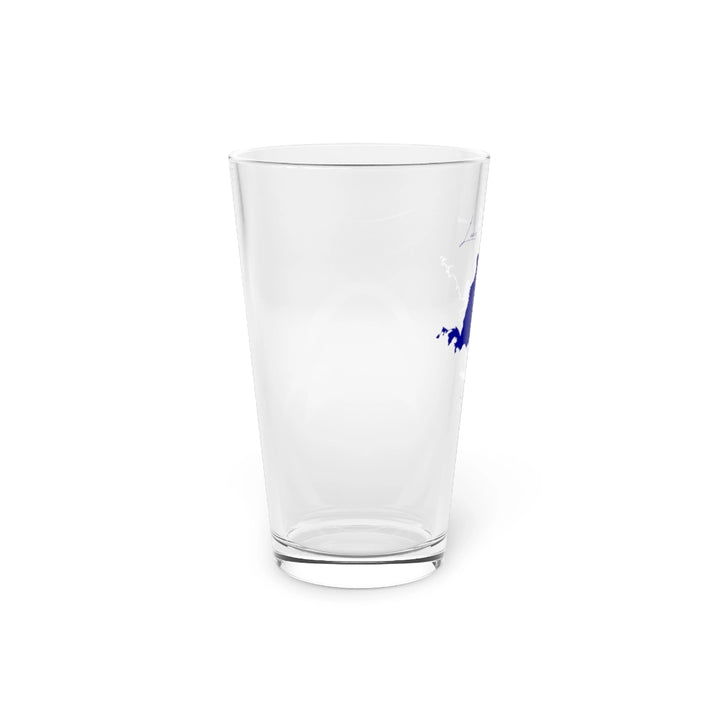 Alaska  Lake  Minchumina  16oz  Pint  Glass  front  position  view  from  left  16oz.webp