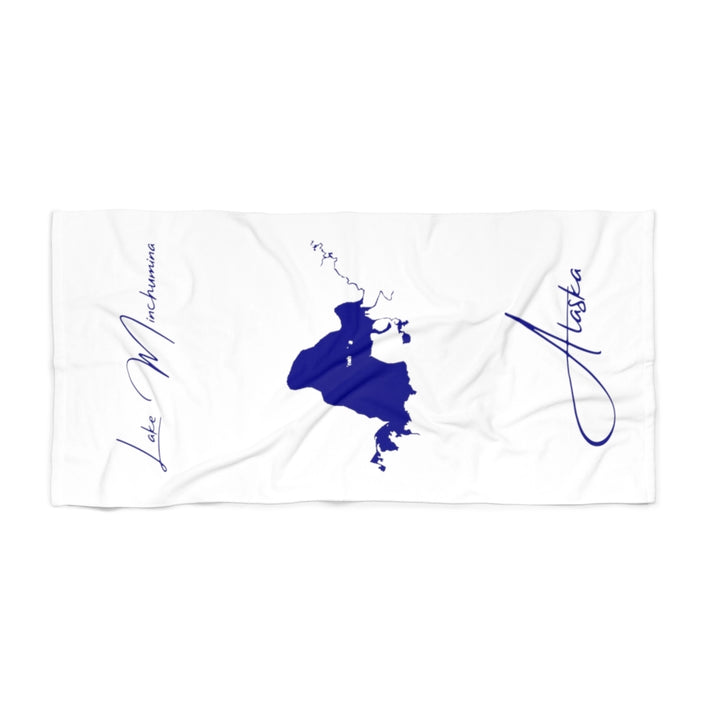 Alaska  Lake  Minchumina  Beach  Towel  front  position  view  from  front  36  x  72.webp