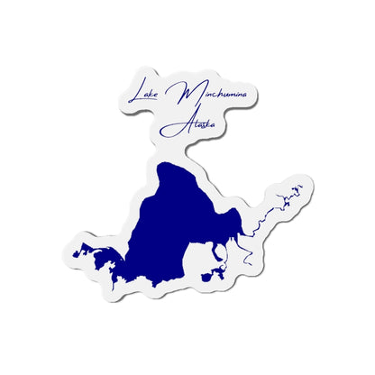 Alaska  Lake  Minchumina  Die  Cut  Magnet  front  position  view  from  front  4  x  4.webp