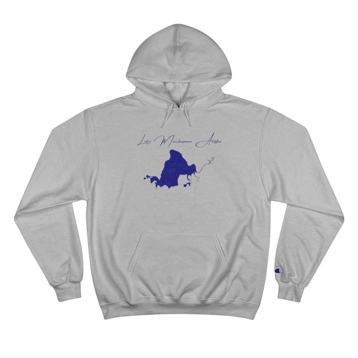 Alaska  Lake  Minchumina  Hoodie  front  position  view  from  front  light  steel.webp